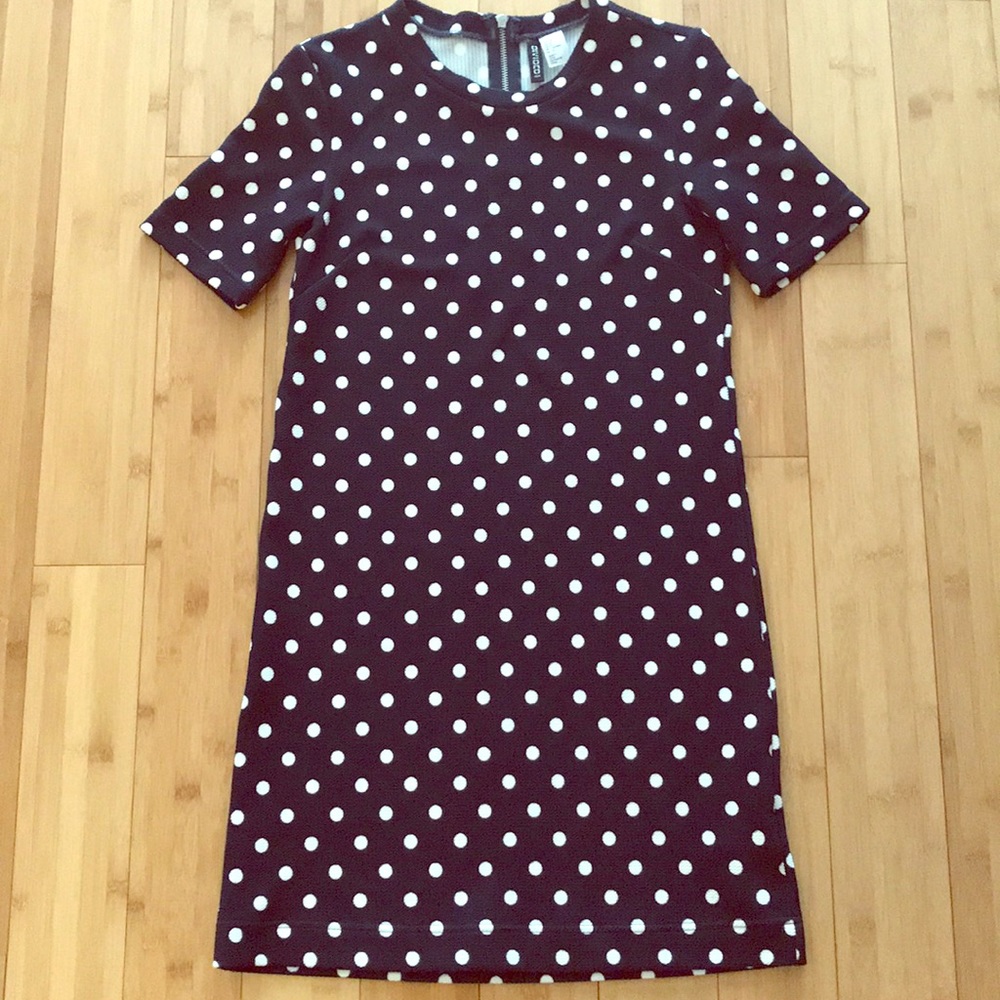 H&M polka dot dress